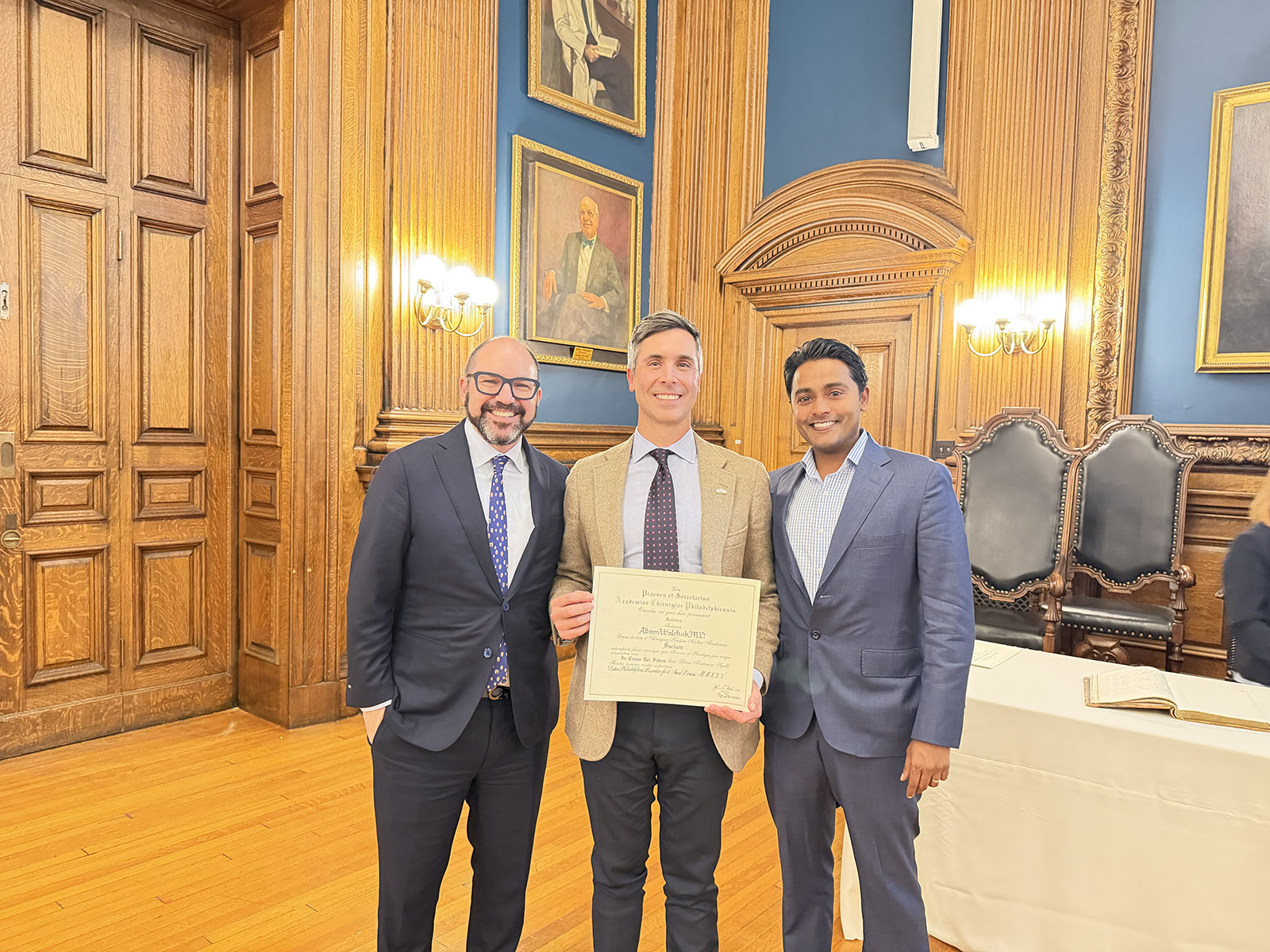 Welcome Dr. Walchak 12/1/2025