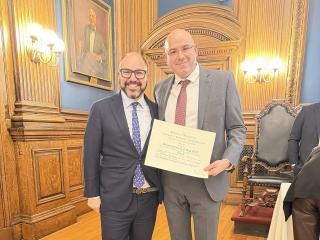 Welcome Dr. Zorbas 12/1/2025